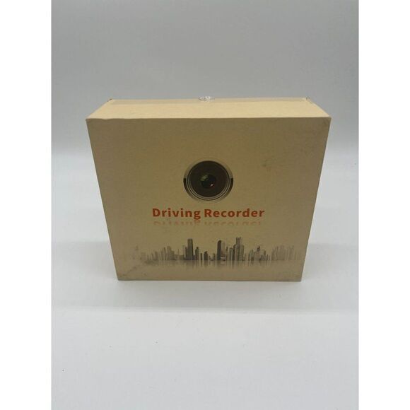 Driving Recorder Front & Rear Dash Cam High Quality Recorder -Untested AS IS - Picture 1 of 13